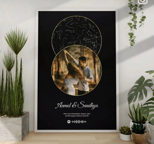 Spotify Couple Frame | Love Frame | Frame With Music