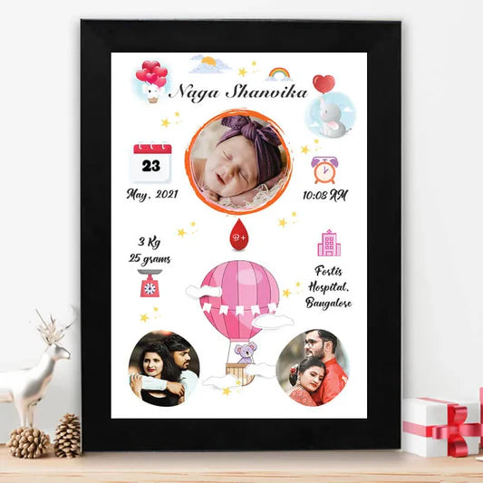 New born baby frame - Design 4